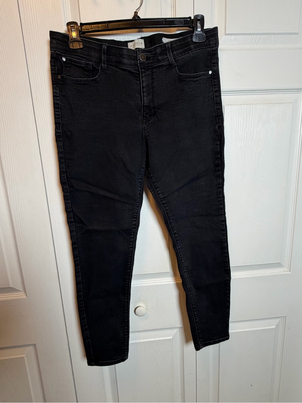 Angels Forever Young Sculpt Skinny Black Jeans Women’s Size 12/31 Stretch